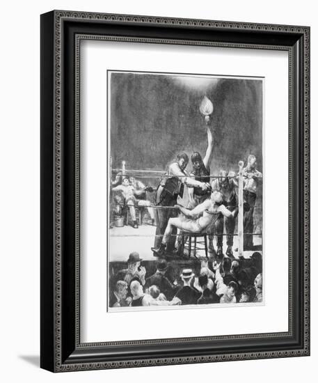 Between Rounds-George Wesley Bellows-Framed Giclee Print