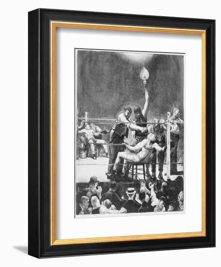 Between Rounds-George Wesley Bellows-Framed Giclee Print