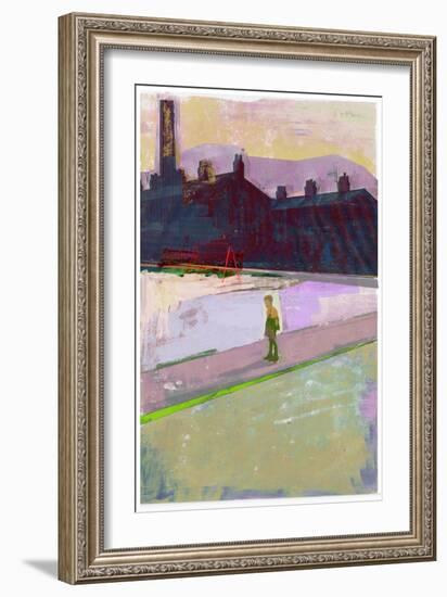 Between Somewhere and Nowhere 2017-David McConochie-Framed Giclee Print