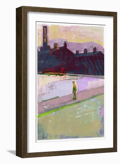 Between Somewhere and Nowhere 2017-David McConochie-Framed Giclee Print