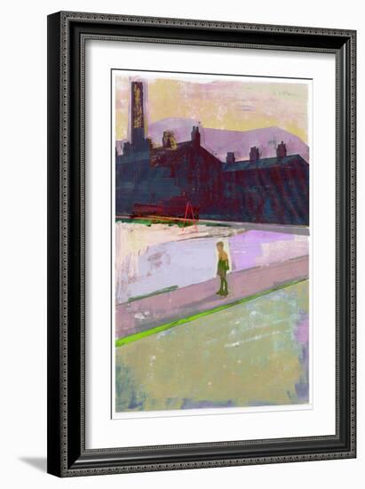 Between Somewhere and Nowhere 2017-David McConochie-Framed Giclee Print