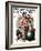 "Between the Acts" Saturday Evening Post Cover, May 26,1923-Norman Rockwell-Framed Giclee Print