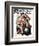 "Between the Acts" Saturday Evening Post Cover, May 26,1923-Norman Rockwell-Framed Giclee Print