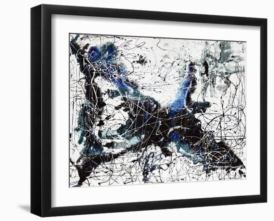 Between the Curvy Lines-Jason Jarava-Framed Giclee Print