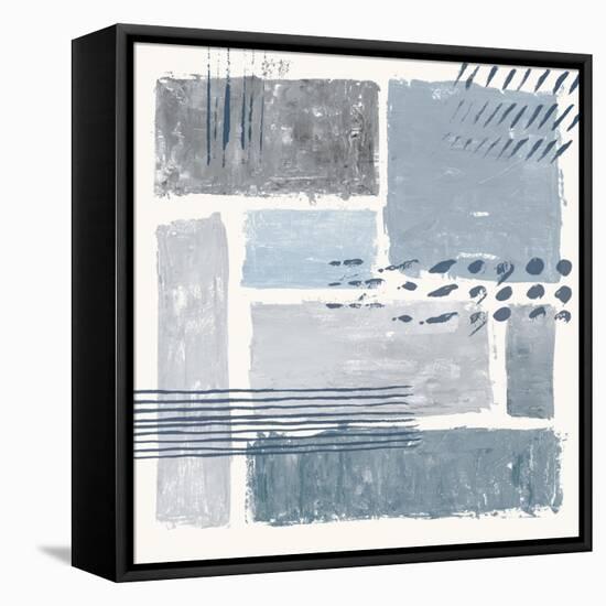 Between the Lines III-Sarah Adams-Framed Stretched Canvas