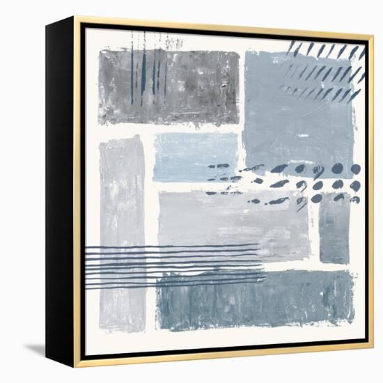 Between the Lines III-Sarah Adams-Framed Stretched Canvas