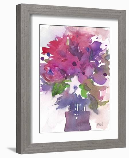 Between the Red I-Samuel Dixon-Framed Art Print