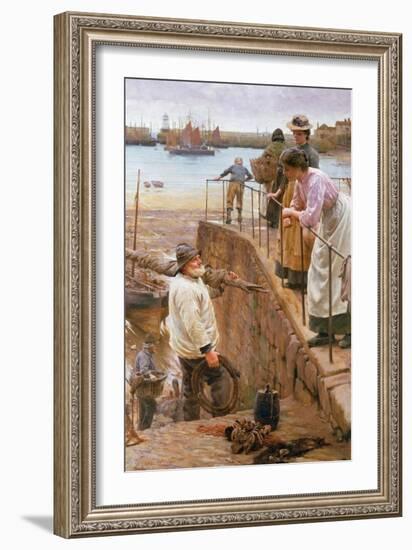 Between the Tides-Walter Langley-Framed Giclee Print