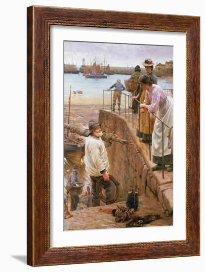 Between the Tides-Walter Langley-Framed Giclee Print