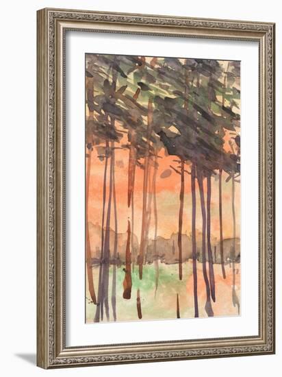 Between the Trees I-Samuel Dixon-Framed Art Print