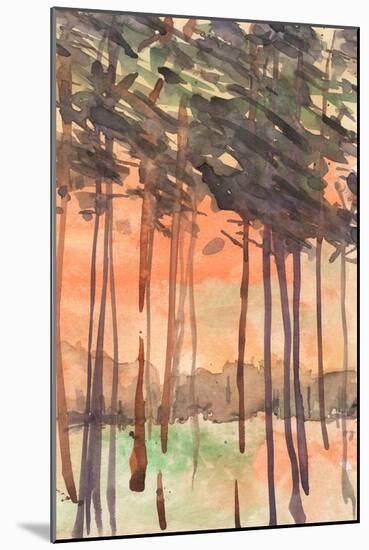 Between the Trees I-Samuel Dixon-Mounted Art Print