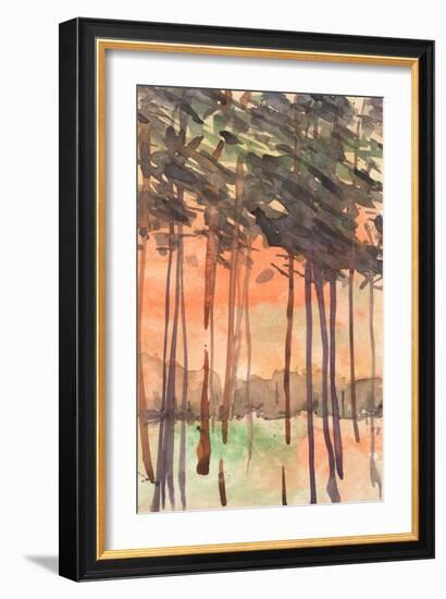 Between the Trees I-Samuel Dixon-Framed Art Print