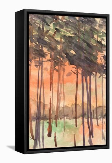 Between the Trees I-Samuel Dixon-Framed Stretched Canvas