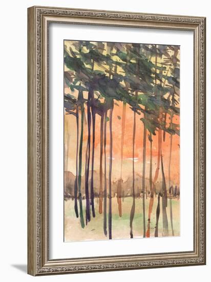 Between the Trees II-Samuel Dixon-Framed Art Print