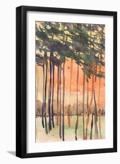 Between the Trees II-Samuel Dixon-Framed Art Print