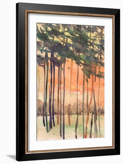 Between the Trees II-Samuel Dixon-Framed Art Print