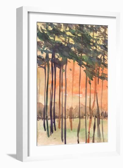 Between the Trees II-Samuel Dixon-Framed Art Print