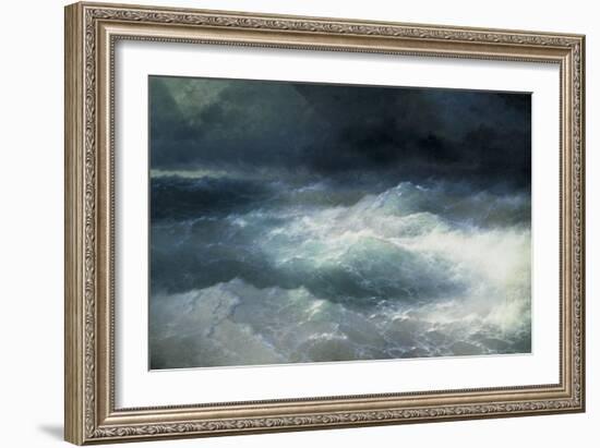 Between The Waves-Ivan Konstantinovich Aivazovsky-Framed Giclee Print