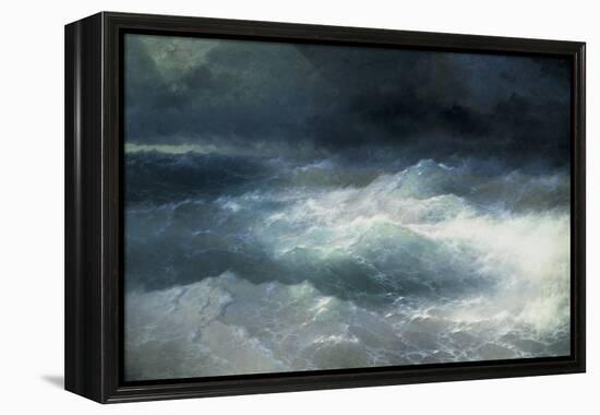 Between The Waves-Ivan Konstantinovich Aivazovsky-Framed Premier Image Canvas