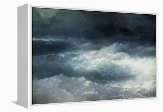 Between The Waves-Ivan Konstantinovich Aivazovsky-Framed Premier Image Canvas