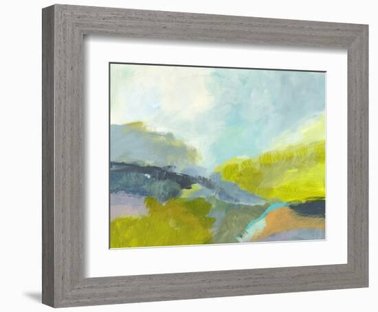 Between The Woods-Jan Weiss-Framed Art Print