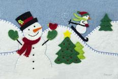 Holiday Penguin-Betz White-Art Print