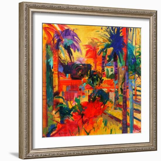 Beverley Hills-Peter Graham-Framed Giclee Print