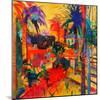 Beverley Hills-Peter Graham-Mounted Giclee Print