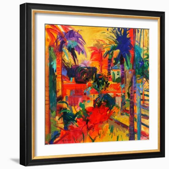 Beverley Hills-Peter Graham-Framed Giclee Print