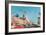 Beverly Drive in the Fifties-null-Framed Premium Giclee Print