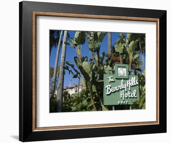 Beverly Hills Hotel, Beverly Hills, California, USA-Ethel Davies-Framed Photographic Print