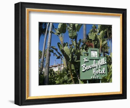 Beverly Hills Hotel, Beverly Hills, California, USA-Ethel Davies-Framed Photographic Print