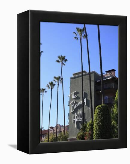 Beverly Hills Hotel, Beverly Hills, Los Angeles, California, Usa-Wendy Connett-Framed Premier Image Canvas