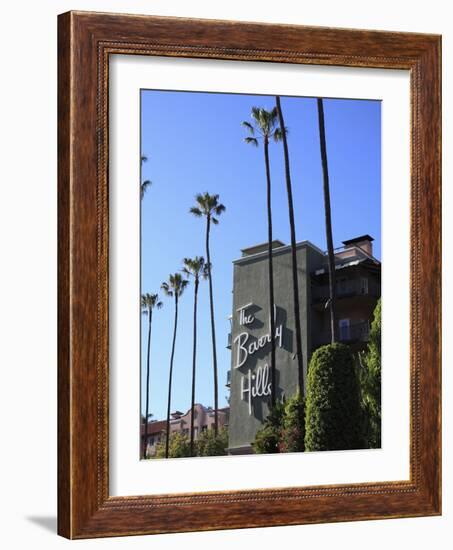 Beverly Hills Hotel, Beverly Hills, Los Angeles, California, Usa-Wendy Connett-Framed Photographic Print