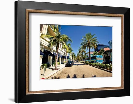 Beverly Hills-null-Framed Art Print