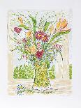 Flower Arrangement-Beverly Hyman-Framed Limited Edition