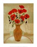 Red Poppies-Beverly Jean-Mounted Art Print