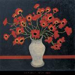 Crimson Poppies-Beverly Jean-Art Print