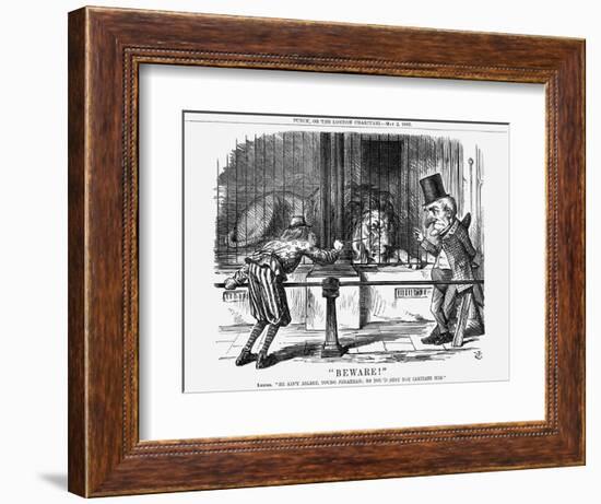 Beware!, 1863-John Tenniel-Framed Giclee Print