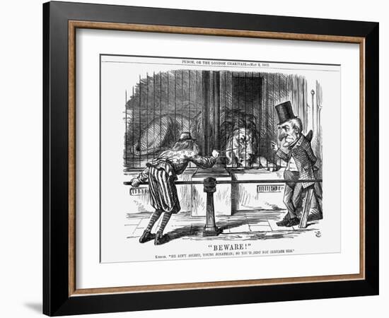 Beware!, 1863-John Tenniel-Framed Giclee Print