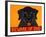 Beware Of Dog Black-Stephen Huneck-Framed Giclee Print