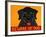 Beware Of Dog Black-Stephen Huneck-Framed Giclee Print