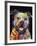 Beware of Pit Bulls-Dean Russo-Framed Giclee Print