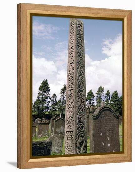 Bewcastle Cross, 7th Century-CM Dixon-Framed Premier Image Canvas