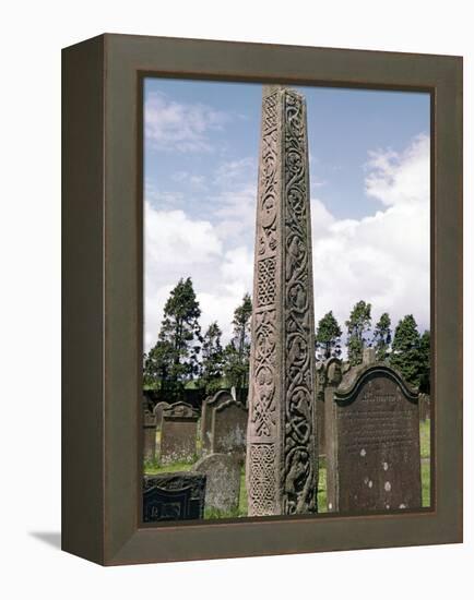 Bewcastle Cross, 7th Century-CM Dixon-Framed Premier Image Canvas