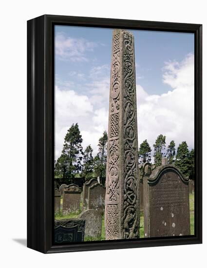 Bewcastle Cross, 7th Century-CM Dixon-Framed Premier Image Canvas