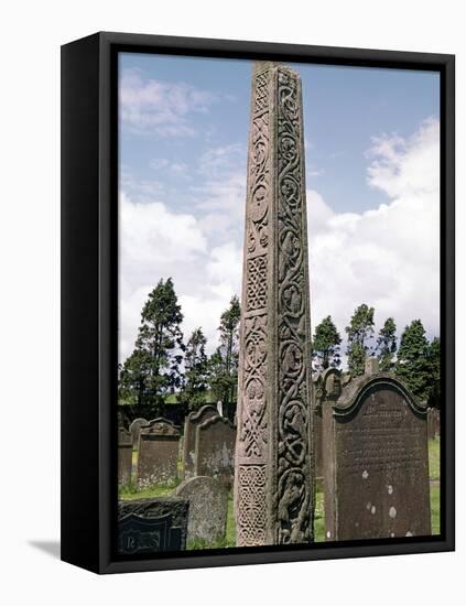 Bewcastle Cross, 7th Century-CM Dixon-Framed Premier Image Canvas