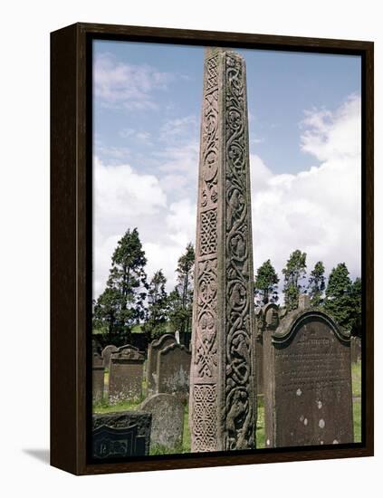 Bewcastle Cross, 7th Century-CM Dixon-Framed Premier Image Canvas