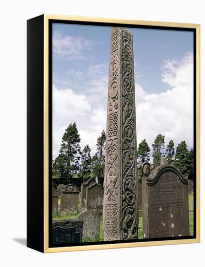 Bewcastle Cross, 7th Century-CM Dixon-Framed Premier Image Canvas