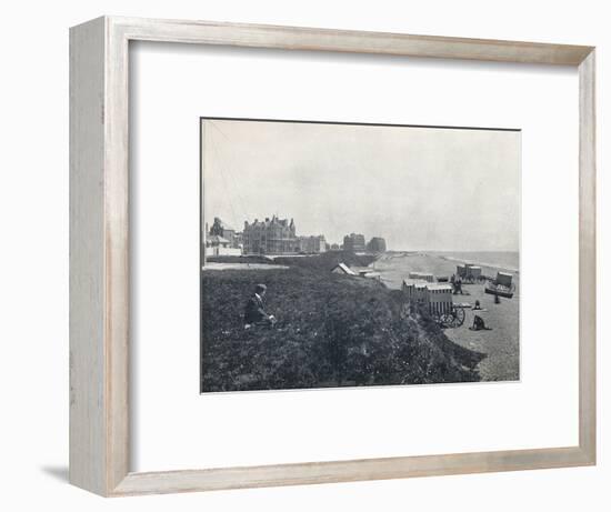 'Bexhill - The Hotels and the Beach', 1895-Unknown-Framed Photographic Print